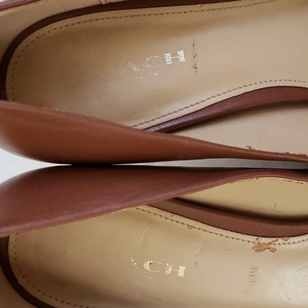 Coach Leather Pumps - Picture 3 of 14